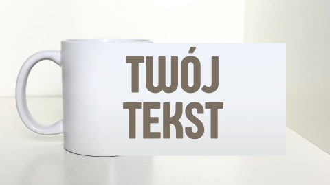 Kubek z własnym nadrukiem