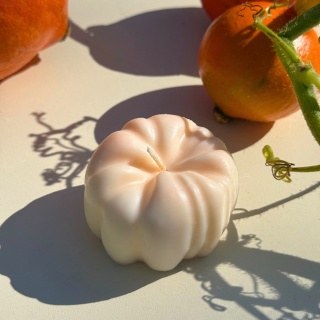 Świca dynia z wosku sojowego