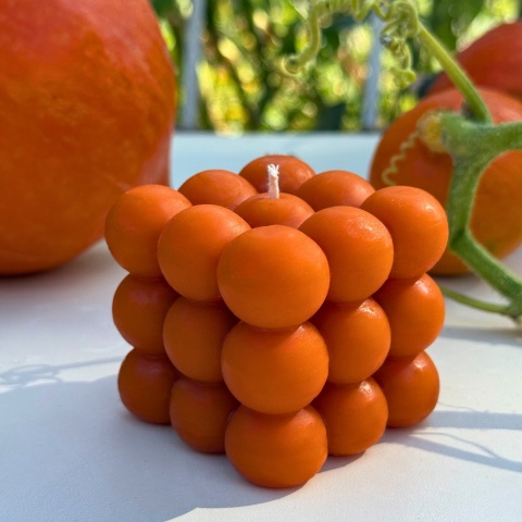 Świeca bąbelkowa o zapachu Pumpkin Spice